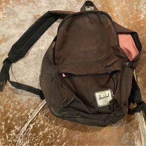 Herschel Supply Company Black Canvas Backpack Everyday Essential